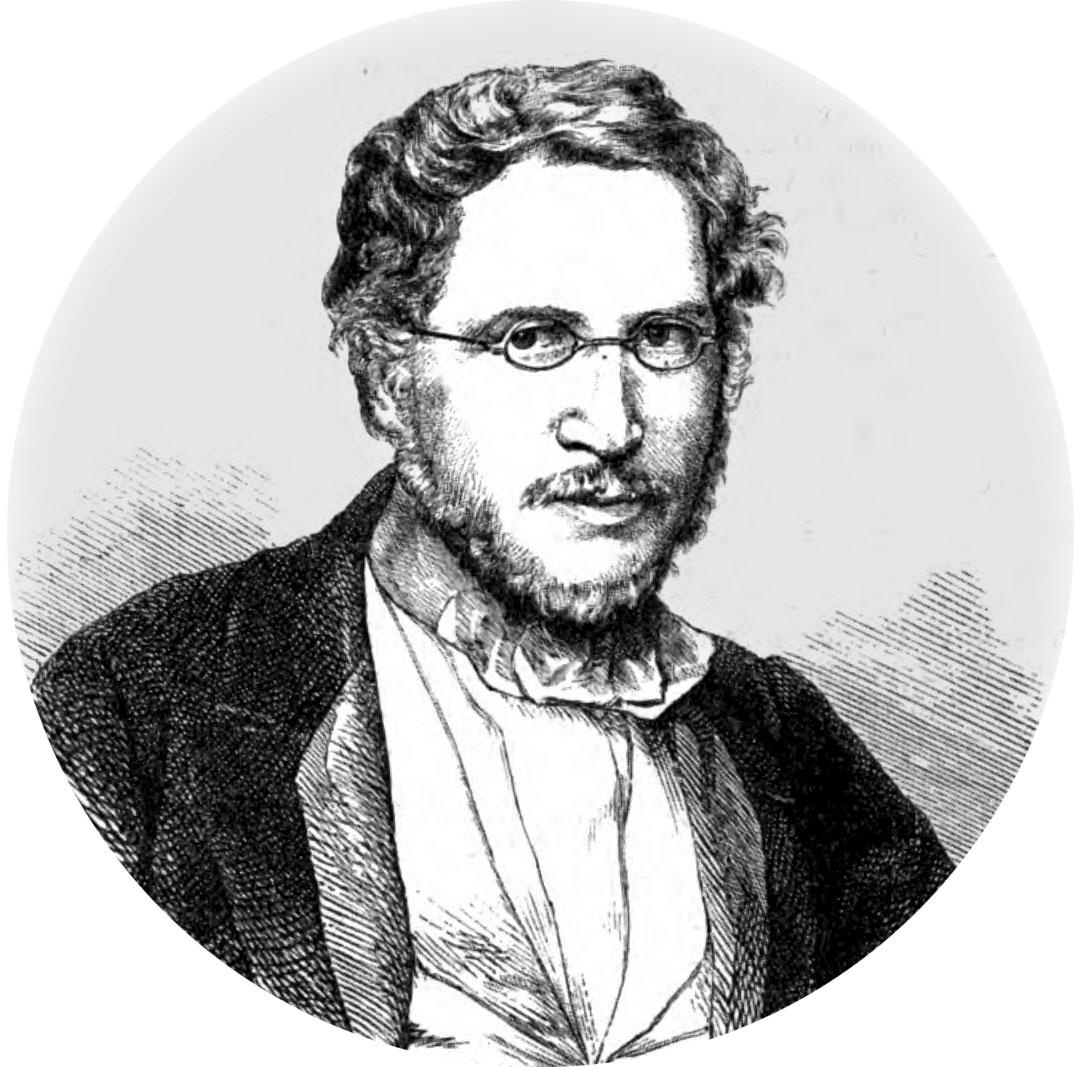 Ferdinand_Steinbeis_2 Grafik des jungen Ferdinand von Steinbeis